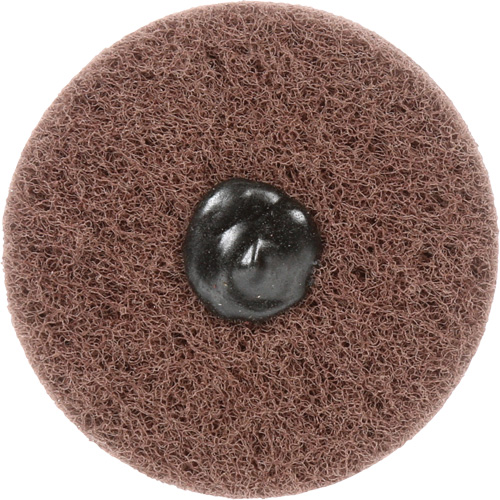 Standard Abrasives Buff & Blend Wheel, 3" Dia. x 3" W, 1/4" Arbor, Aluminum Oxide NTL Industrial