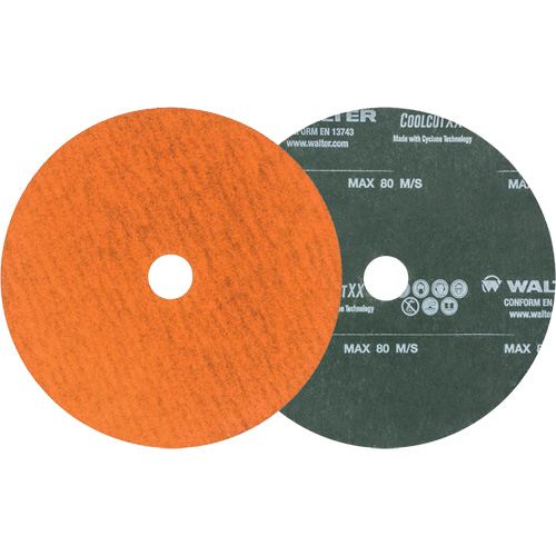 Fibre Discs - Coolcut XX, Ceramic, 36, 5" Dia x 7/8" Arbor NTL Industrial