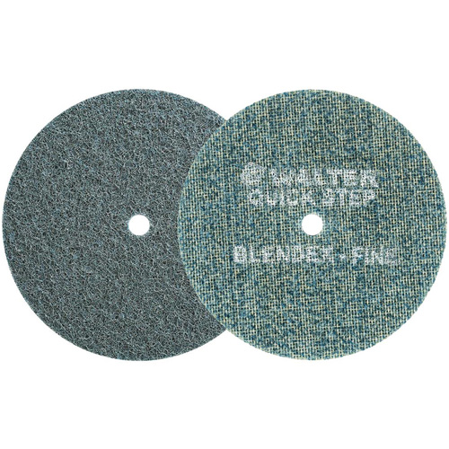 Disque de pr&eacute;paration de surface QUICK-STEP BLENDEX, 5" dia., Grain Fin, Oxyde d'aluminium NTL Industrial