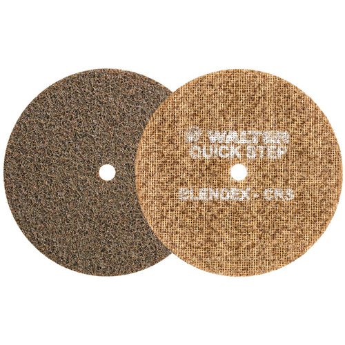QUICK-STEP BLENDEX Surface Conditioning Disc, 5" Dia., Coarse Grit, Aluminum Oxide NTL Industrial