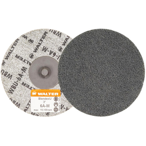 Disques Twist Blendex U, 3" dia., Grain Moyen, Oxyde d'aluminium NTL Industrial