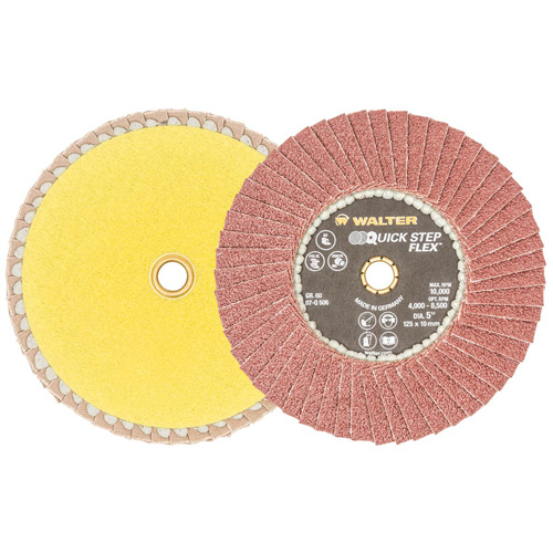 QUICK-STEP FLEX, 5" x Type 29, Grain 60, Oxyde d'aluminium NTL Industrial