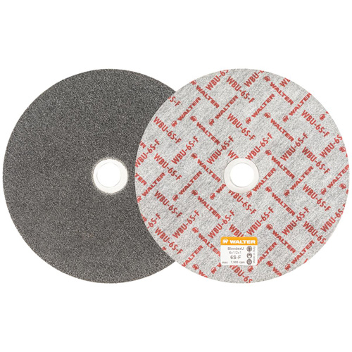 Disque de finition Blendex U, 6" dia., Grain 6SF, Carbure de silicium NTL Industrial