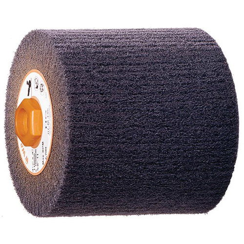 Blendex Surface Conditioning Drum, 4-1/2" Dia. x 4" W, 5/8"-11 Arbor, HG Grit NTL Industrial