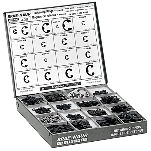 External Retaining Ring Assortments NTL Industrial