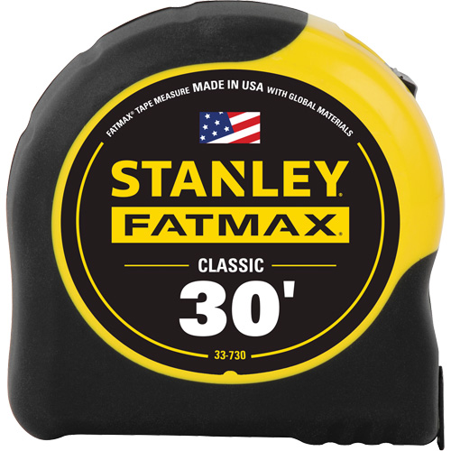 FatMax&reg; Classic Tape Measure, 1-1/4" x 30', Imperial Graduations NTL Industrial