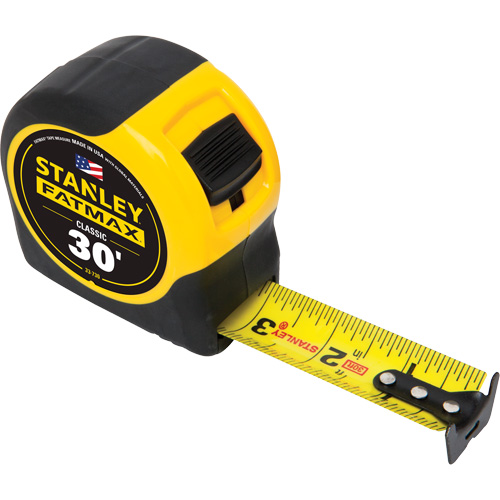 FatMax&reg; Classic Tape Measure, 1-1/4" x 30', Imperial Graduations NTL Industrial