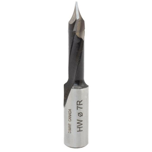 Forets pour trou de passage &agrave; pointes au carbure, Diam&egrave;tre de 7 mm NTL Industrial