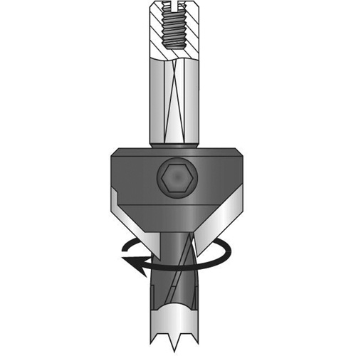 Countersinks, 18 mm, Carbide NTL Industrial