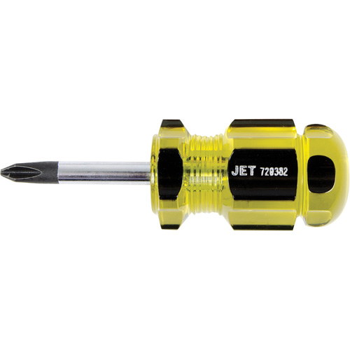 Phillips Jumbo Handle Screwdriver, #2, Plastic Handle NTL Industrial