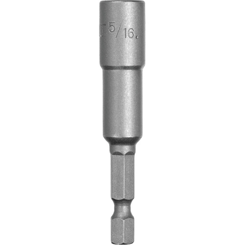 Tourne-&eacute;crou, Embout 5/16", Prise 1/4", 2-9/16" lo, Magn&eacute;tique NTL Industrial