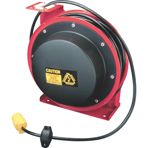 Enrouleurs de c&acirc;ble, 50', SJTOW, Calibre de 16/3, 13 A NTL Industrial