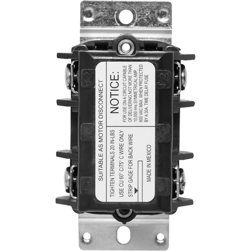 Single Phase Double Pole Disconnect Switch NTL Industrial