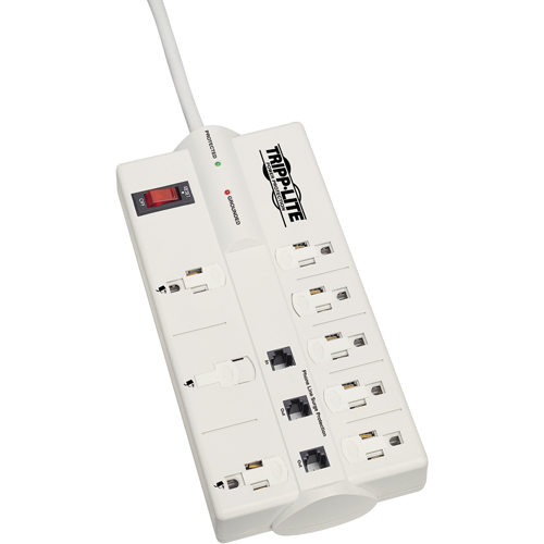 Protect-It Surge Suppressors, 8 Outlets, 2160, 1800 W, 8' Cord NTL Industrial