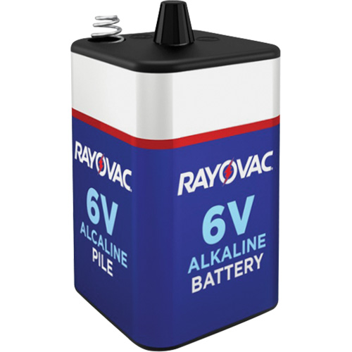 Alkaline Battery with Spring Terminals, D, 6 NTL Industrial