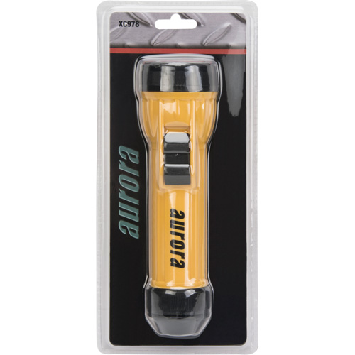 AFL100 Flashlight, LED, 35 Lumens, D Batteries NTL Industrial
