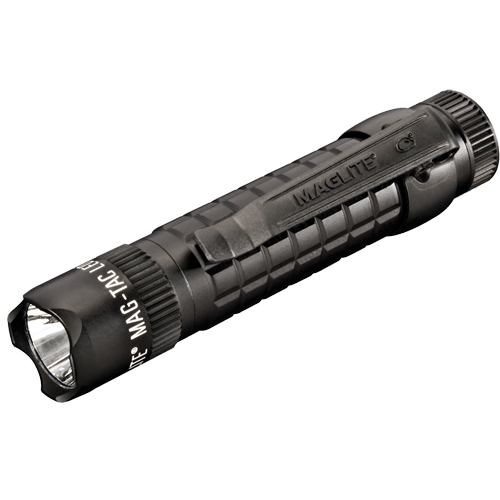 Mag-Tac Tactical Flashlights, LED, 320 Lumens, CR123 Batteries NTL Industrial