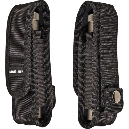 Nylon Belt Holster for Mag-Tac Flashlights, Flashlight Holder, Nylon, 1 Pockets NTL Industrial