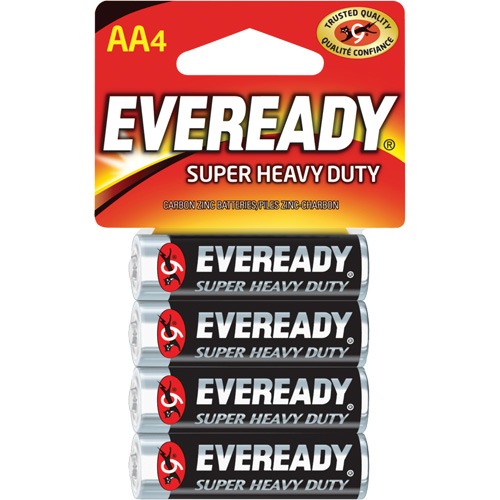 Piles &agrave; usage super intensif Eveready NTL Industrial