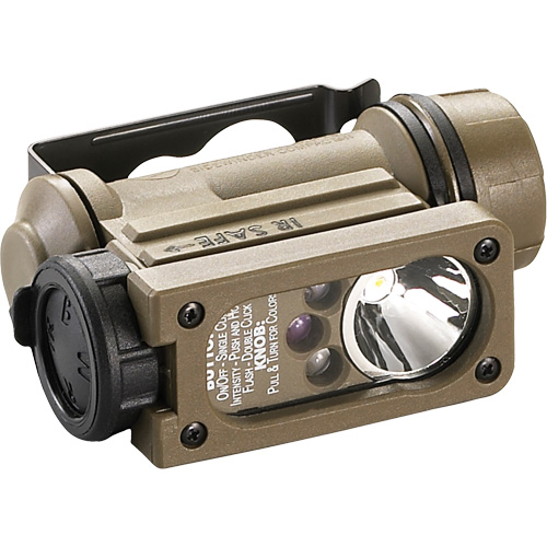 Lampe de poche aviation Sidewinder Compact II NTL Industrial