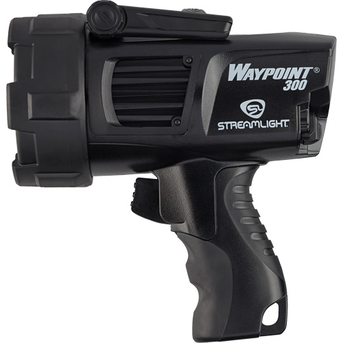 Waypoint&reg; 300 Pistol Grip Spotlight, LED, 1000 Lumens, Rechargeable Batteries NTL Industrial