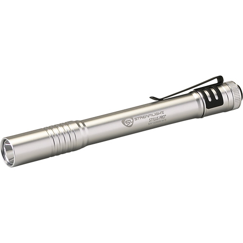 Stylus Pro&reg; Pen Light, LED, 100 Lumens, Aluminum Body, AAA Batteries, Included NTL Industrial