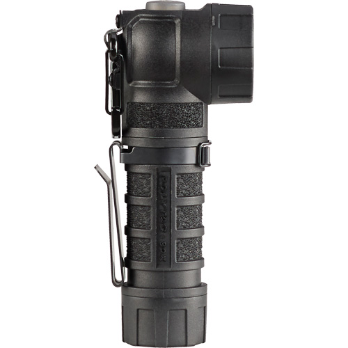 Lampe de poche &agrave; angle droit PolyTac 90 X, DEL, Piles CR123A, Polym&egrave;re NTL Industrial