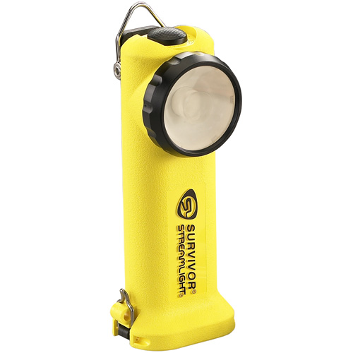 Survivor&reg; Flashlight with Charger, LED, Rechargeable/AA Batteries, Nylon Polymer NTL Industrial