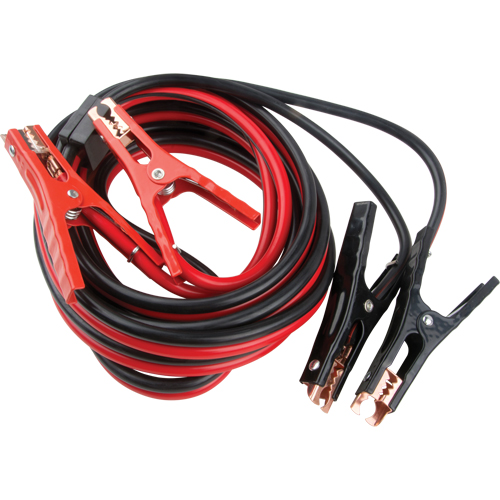 Booster Cables, 4 AWG, 400 Amps, 20' Cable NTL Industrial