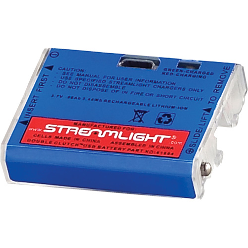 Double Clutch USB Headlamp, LED, 125 Lumens, 3.5 Hrs. Run Time, Rechargeable Batteries NTL Industrial