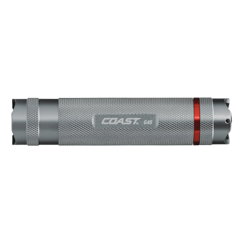 G45 Flashlight, LED, 385 Lumens, AAA Batteries NTL Industrial