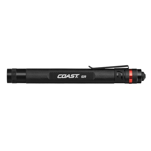 Lampe stylo G20, DEL, 36 lumens, Corps en Aluminium, piles AAA, Compris NTL Industrial