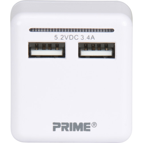 Prime&reg; High-Speed USB Charger NTL Industrial