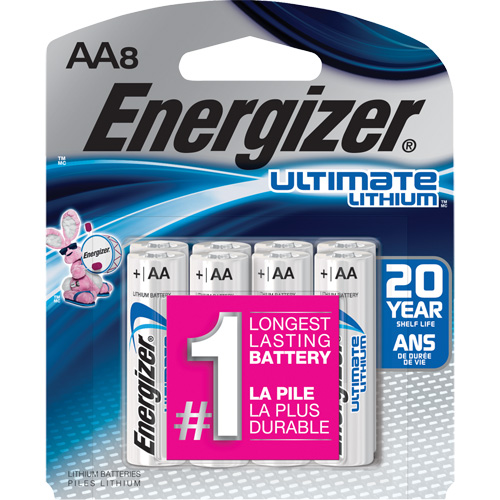 Batteries au lithium Ultimate, AA, 1,5 V NTL Industrial