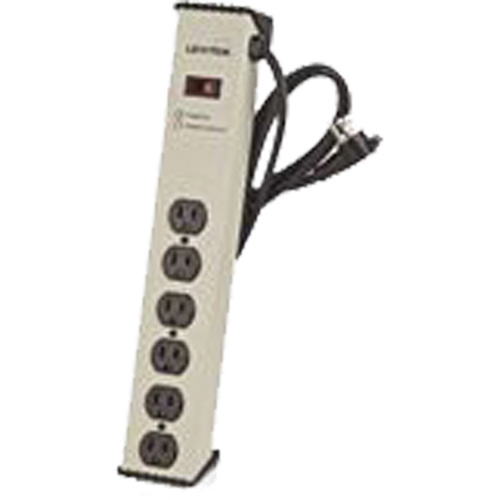 Barre de limiteur de surtension, 6 Prises, 900 J, 1500 W, Cordon 6' NTL Industrial