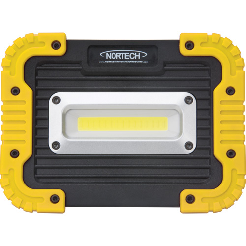 Lampe de travail portative, DEL, 10 W, 1000 lumens, Boîtier en Plastique NTL Industrial