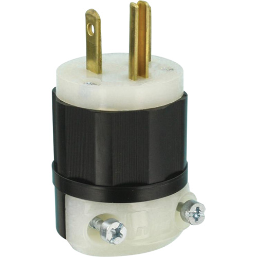 Hospital Grade Extension Plug, Nylon, 20 Amps, 125 V NTL Industrial