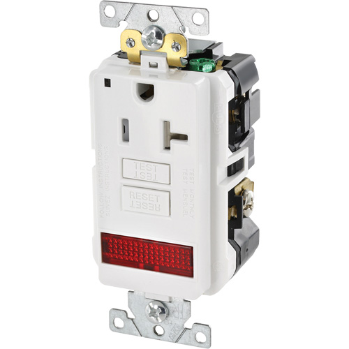 SmartlockPro&reg; Extra Heavy-Duty Self-Test GFCI Receptacle NTL Industrial
