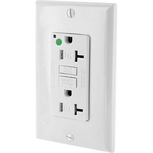 SmartlockPro&reg; Extra Heavy-Duty Self-Test GFCI Receptacle NTL Industrial