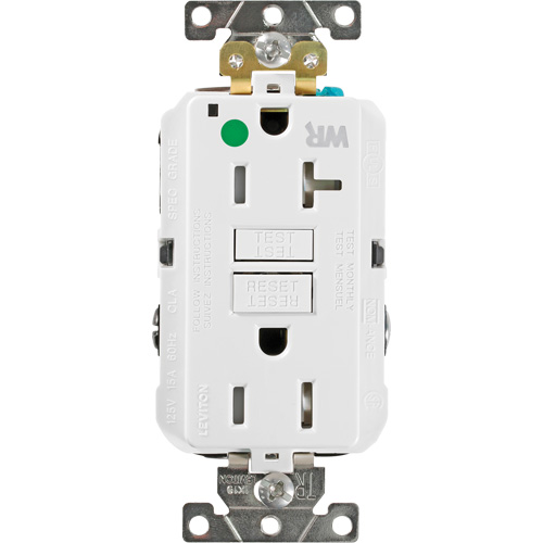 SmartlockPro&reg; Extra Heavy-Duty Self-Test GFCI Receptacle NTL Industrial