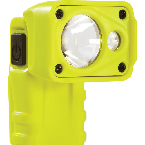 Right Angle Flashlight, LED, 336 Lumens, AA Batteries NTL Industrial