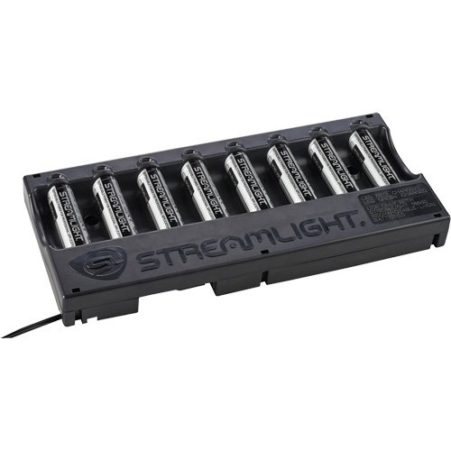 8-Unit USB Battery Charger & Batteries NTL Industrial