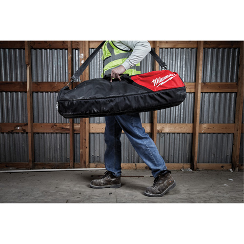 M18 Rocket Tower Light Carry Bag, Ballistic Nylon, 1 Pockets, Black/Red NTL Industrial