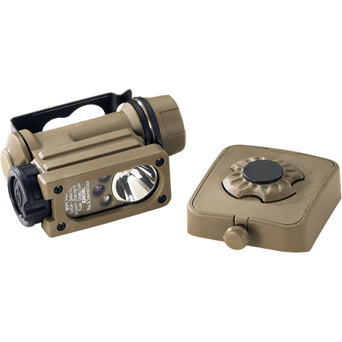 Sidewinder Compact&reg; II Military Model Hands Free Light, LED, 55 Lumens, 6 Hrs. Run Time, AA Batteries NTL Industrial