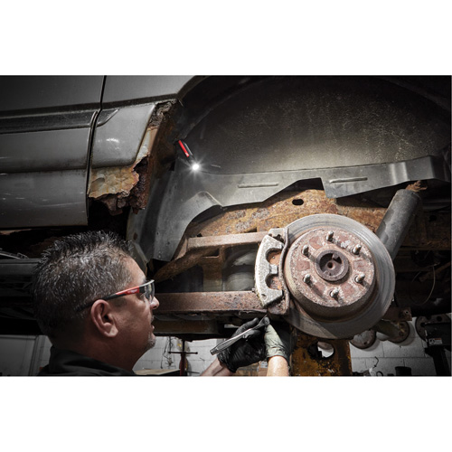 Everyday Carry Flashlight with Magnet, LED, 500 Lumens, Rechargeable Batteries NTL Industrial