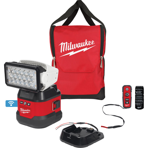 Utility Remote Control Search Light Kit, LED, 4250 Lumens NTL Industrial