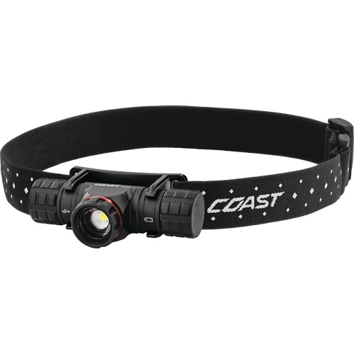 Lampe frontale XPH30R, DEL, 1000 lumens, 41 hres de fonctionnement, piles Rechargeable/CR123 NTL Industrial