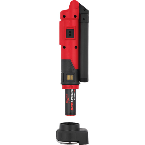 B&acirc;ton lumineux USB Redlithium avec aimant, Crochet/Magn&eacute;tique, Rechargeable, 550 lumens NTL Industrial