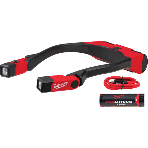Redlithium USB 400L Work Light, Neck Light, Rechargeable, 400 Lumens NTL Industrial