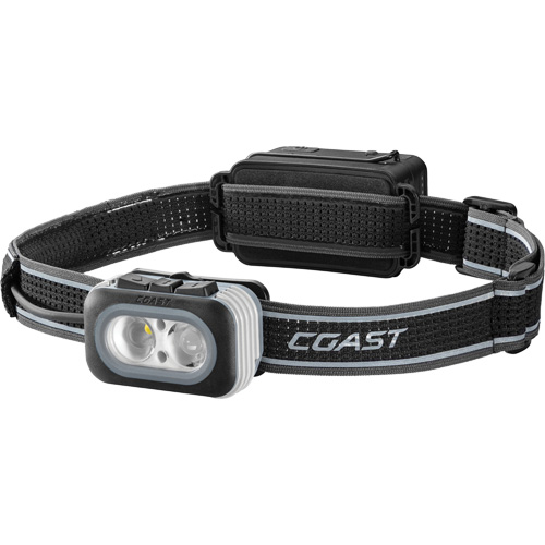 RL20RB Tri-Colour Headlamp, LED, 1000 Lumens, 16 Hrs. Run Time, Rechargeable Batteries NTL Industrial